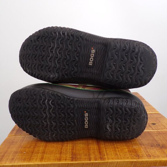 Bogs Women's 9 Waterproof Winter, Rain Boots Brown/Floral. - Picture 7 of 10